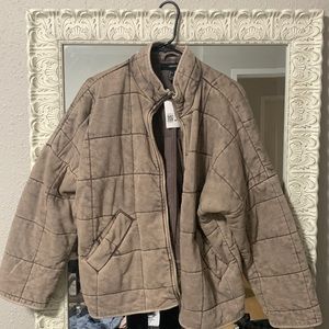 NWT quilted jacket